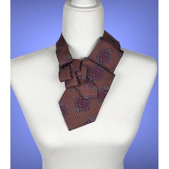 Ogsplosh Silk Scarf - Unique Scarf - Unisex Scarf - Ascot Tie - NEW - Picture 1 of 7
